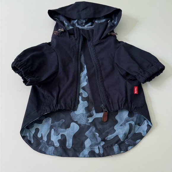 Reddy Navy Blue Camo Lined Dog surplus hooded jacket NWT - Picture 14 of 14